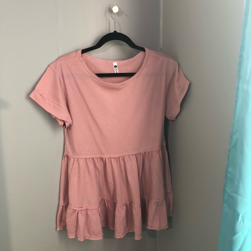 Pink jm clothing top